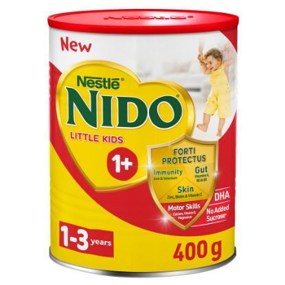 Picture of Nestle Nido Little Kids 1+ Growing Up Milk For Toddlers 1-3 Years 400g