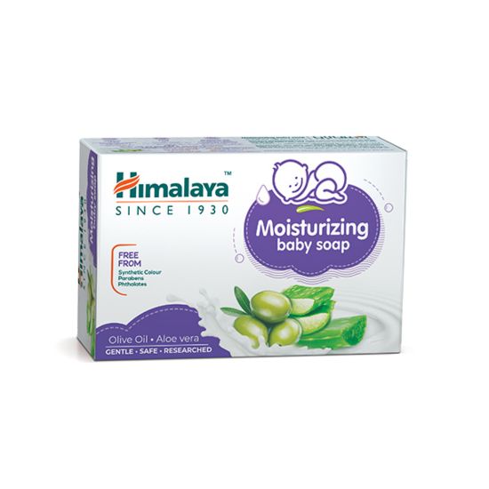 Picture of Himalaya Moisturizing Baby Soap With Aloe Vera 125g