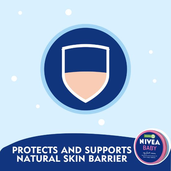 Picture of Nivea Baby Natural Almond And Sunflower Oil Cream 150ml