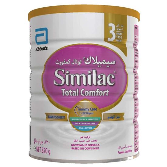 Picture of Similac Total Comfort 3 Growing Up Formula For 1-3 Years 820g