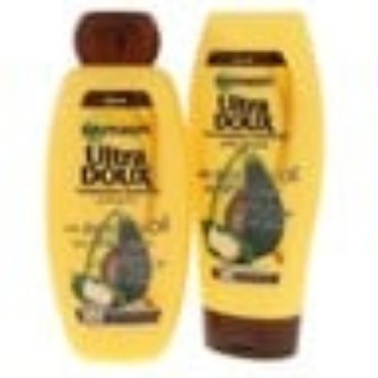 Picture of Garnier Ultra Doux Nourishing Shampoo With Avocado Oil And Shea Butter 400ml + Conditioner 400ml