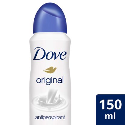 Picture of Dove Women Antiperspirant Deodorant Spray Original Alcohol Free 150ml