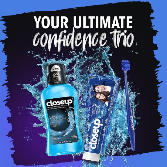 Picture of Closeup Triple Fresh Formula Cool Breeze Gel Toothpaste 120 ml