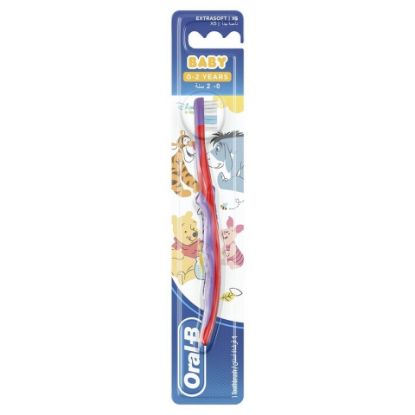 Picture of Oral B Baby Manual Toothbrush Winnie The Pooh 0-2 Years Assorted Color 1pc