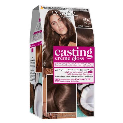 Picture of L'Oreal Paris Casting Creme 500 Gloss Light Brown 1pkt