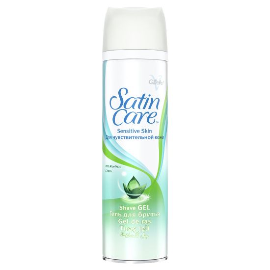 Picture of Gillette Satin Care Sensitive Shaving Gel 200ml