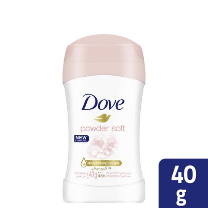 Picture of Dove Women Antiperspirant Deodorant Stick Powder Soft Alcohol Free 40g