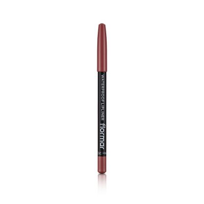 Picture of Flormar Waterproof Lipliner Pencil - 202 Soft Pink Brown 1pc