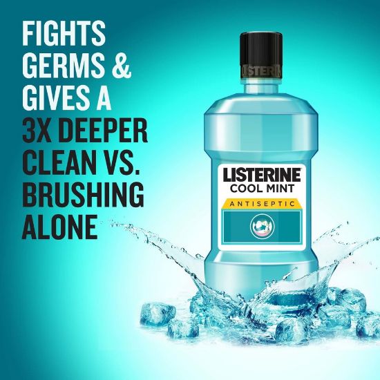 Picture of Listerine Mouthwash Cool Mint 500ml