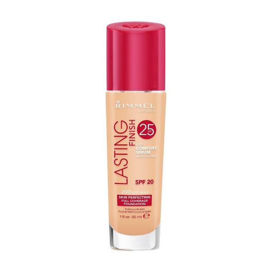 Picture of Rimmel London Lasting Finish 25 Hour Foundation Soft Beige 30ml