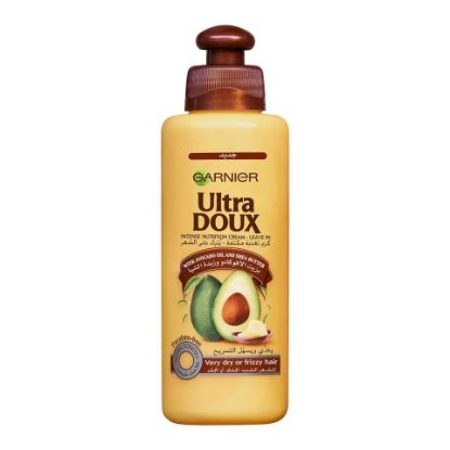 Picture of Garnier Ultra Doux Avocado Oil & Shea Butter Leave In Cream 200ml