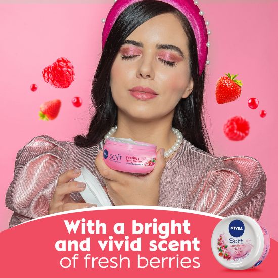 Picture of Nivea Soft Cream Berry Blossom 100ml