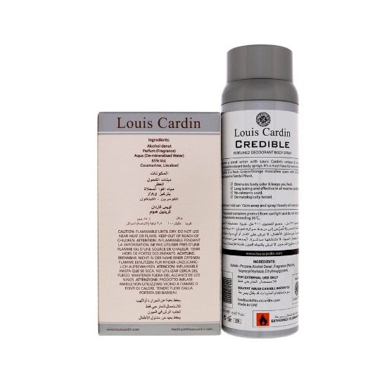 Picture of Louis Cardin Credible EDP For Men 100ml + Deodorant Body Spray 200ml