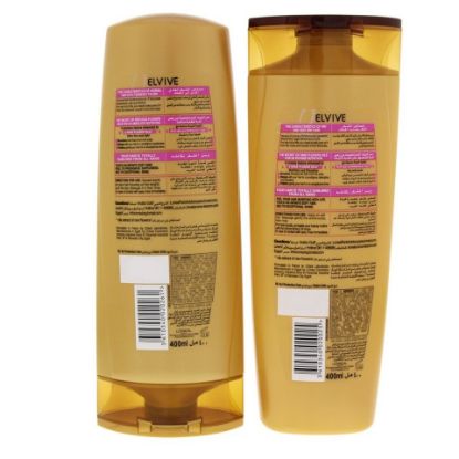 Picture of Loreal Elvive Extraordinary Oil Nourishing Shampoo 400ml + Conditioner 400ml