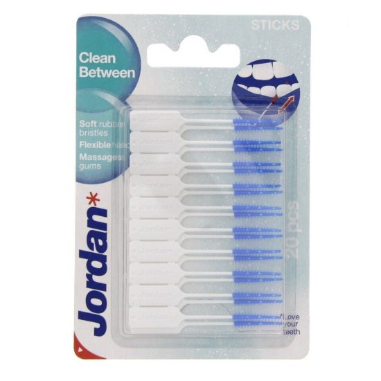 Picture of Jordan Clean Between Soft Rubber Sticks 20pcs