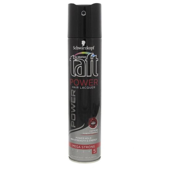 Picture of Taft All Weather Power Hair Laquer Mega Strong 250ml