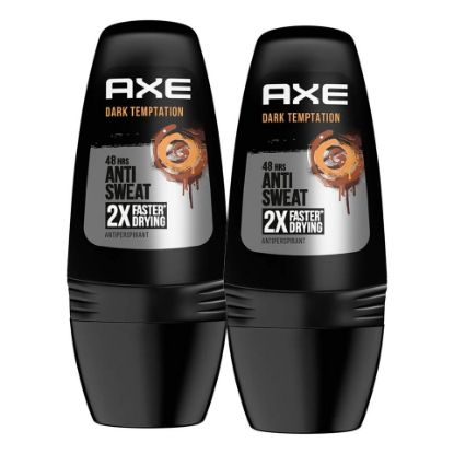 Picture of Axe Dark Temptation Antiperspirant Roll On 2 x 50ml