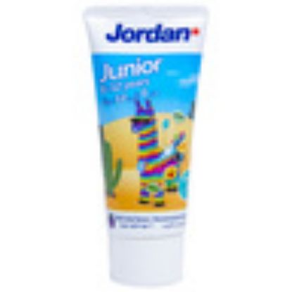 Picture of Jordan Junior Toothpaste Mild Fruity Flavour 50ml 6-12 Years