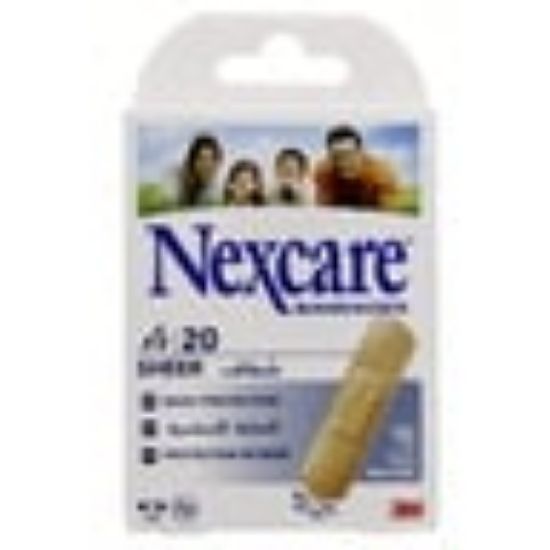 Picture of Nexcare Bandage Sheer Regular 20pcs