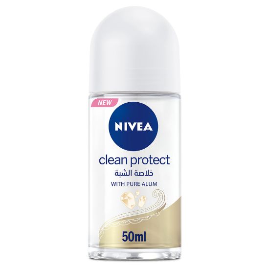 Picture of Nivea Roll On Antiperspirant for Women Clean Protect 50ml