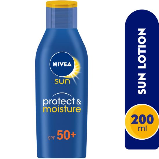 Picture of Nivea Moisturizing Sun Lotion 50+Very High 200ml