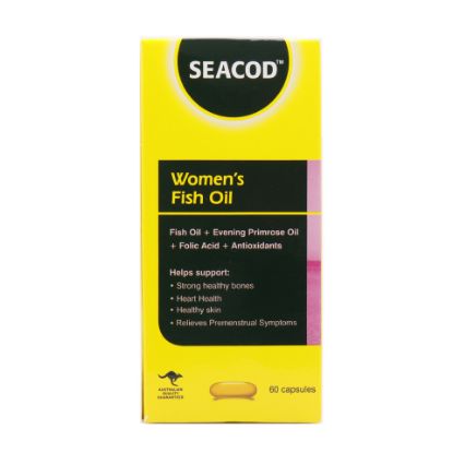 Picture of Seacod Women’s Fish Oil Capsules 60pcs