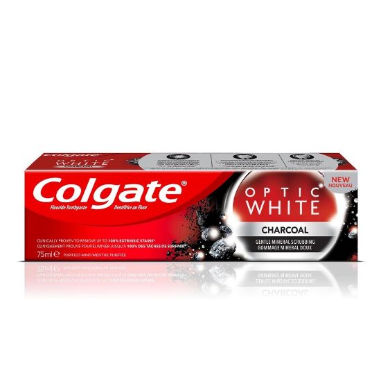 Picture of Colgate Toothpaste Optic White Charcoal 75ml