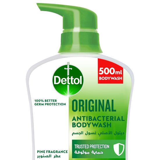 Picture of Dettol Original Showergel & Bodywash Pine Fragrance 500ml