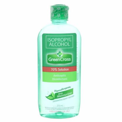 Picture of Green Cross Antiseptic Disinfectant Isopropyl Alcohol 250ml