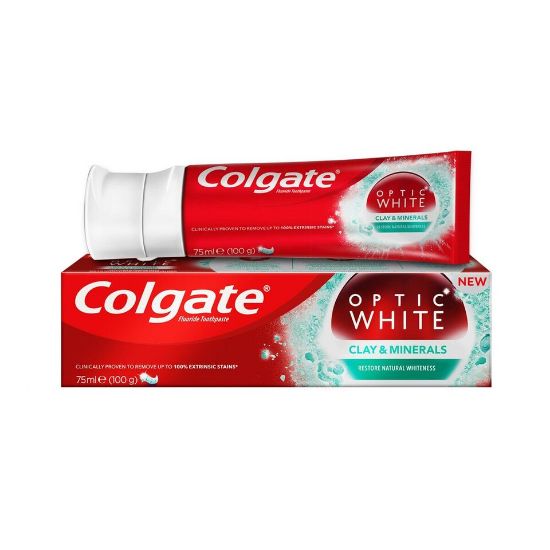 Picture of Colgate Toothpaste Optic White Clay & Minerals 75ml