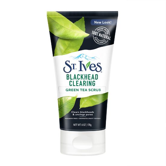 Picture of St. Ives Blackhead Clearing Green Tea Face Scrub 170g