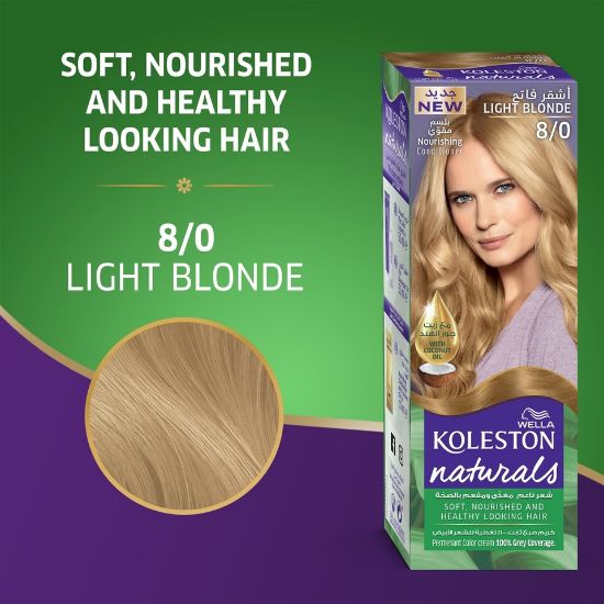 Picture of Koleston Naturals Light Blonde 8/0 1pkt