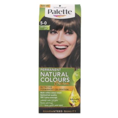 Picture of Palette Permanent Natural Color Cream 5-0 Light Brown 1pkt