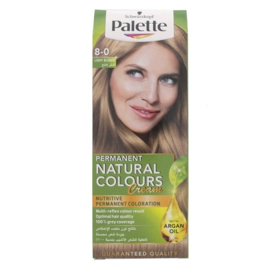 Picture of Palette Permanent Natural Color Cream 8-0 Light Blonde 1pkt