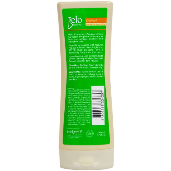 Picture of Belo Papaya Brightening And Protecting Lotion 200ml