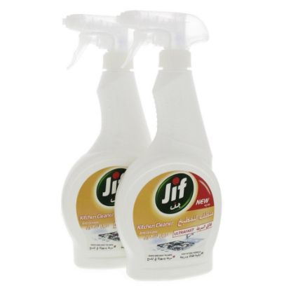 Picture of Jif Anti Grease Kitchen Cleaner Spray Value Pack 2 x 500ml