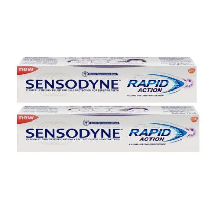 Picture of Sensodyne Rapid Action Long Lasting Protection Value Pack 2 x 75 ml