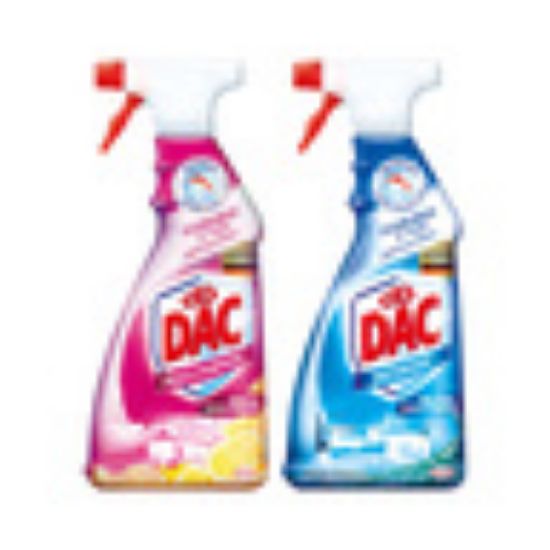 Picture of Dac Multi-Purpose Cleaner Lemon Fresh 500ml + Bathroom Cleaner 500ml