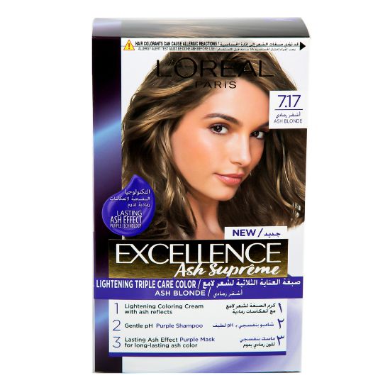 Picture of L'Oreal Paris Excellence7.17 Ash Blonde 1pkt