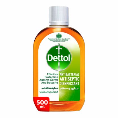 Picture of Dettol Antiseptic Antibacterial Disinfectant Liquid 500ml