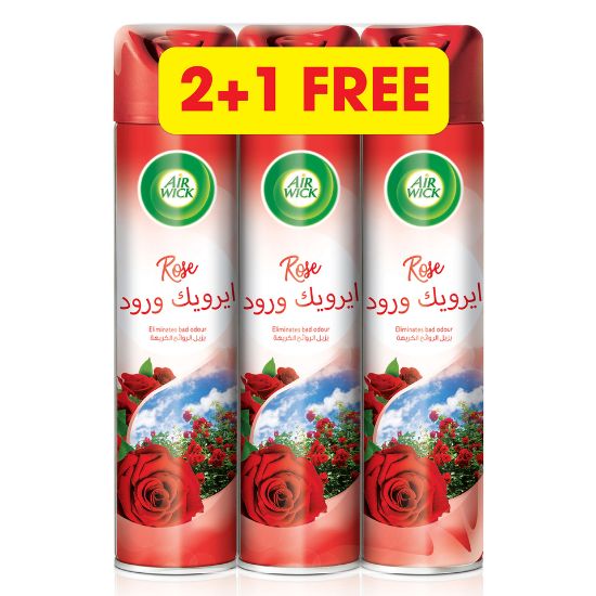 Picture of Airwick Air Freshener Rose 300 ml 2+1(N)