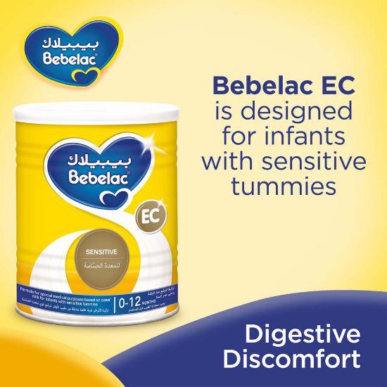 Picture of Bebelac Extra Care Digestive Discomfort Milk Formula Stage 1 From 0-12 Months 400g