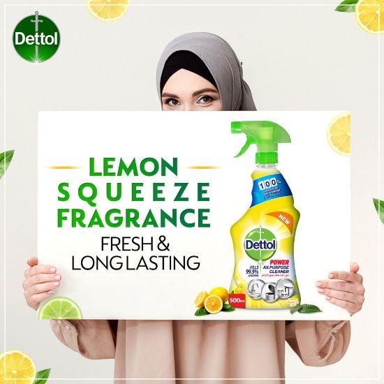 Picture of Dettol Lemon Healthy Home All Purpose Cleaner Trigger 500ml