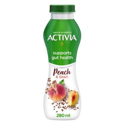 Picture of Activia Yoghurt Go Drinkable Peach & Grains 280ml(N)