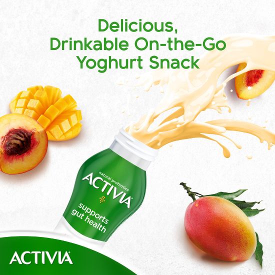 Picture of Activia Go Drinkable Yoghurt Peach & Mango 280ml(N)