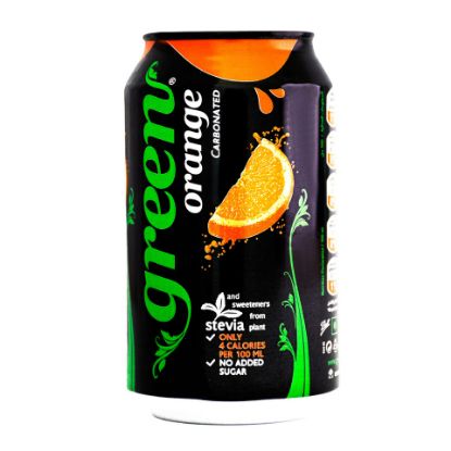 Picture of Green Cola Carbonated Orange 6 x 330ml(N)