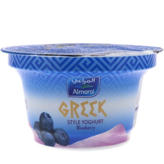 Picture of Al Marai Greek Style Yoghurt With Blueberry 150g(N)