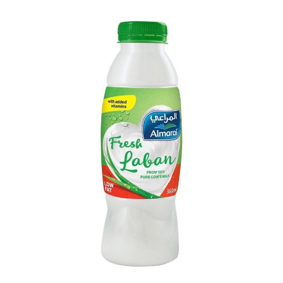 Picture of Almarai Fresh Laban Low Fat 360ml(N)