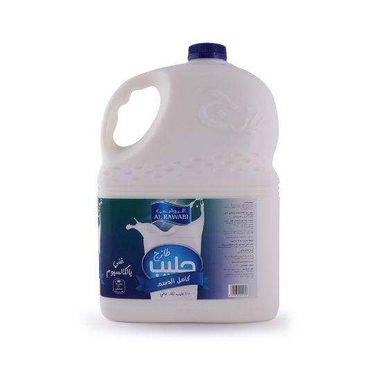 Picture of Al Rawabi Fresh Milk Full Cream 1 Gallon(N)