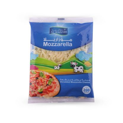 Picture of Al Rawabi Shredded Mozzarella Cheese 200g